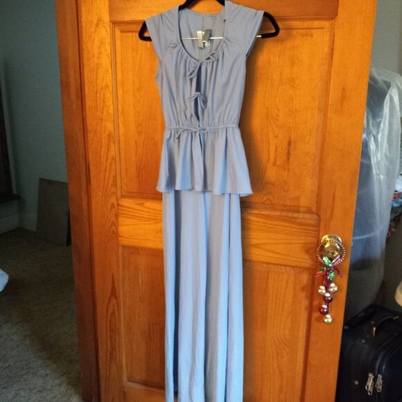Vintage 1970's JT Dress Co. Sleeveless Disco Jumpsuit - Picture 1 of 10